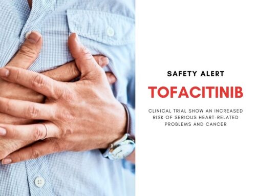 Increased risk of serious heart-related problems and cancer with Tofacitinib